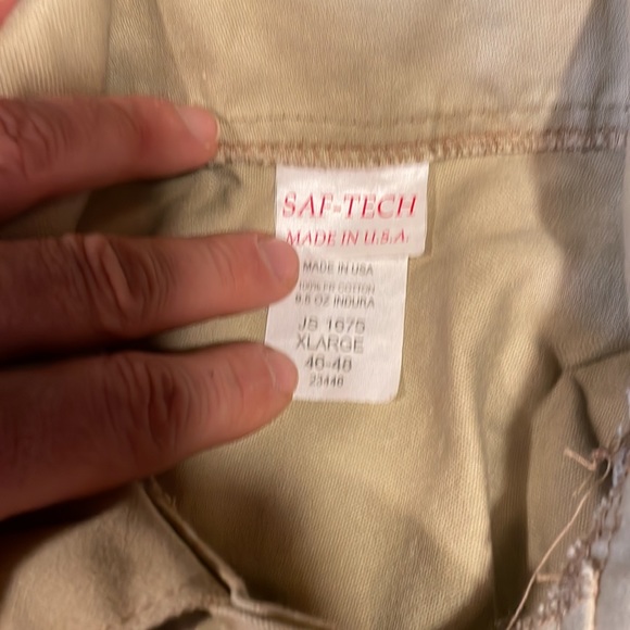 New XL saf-tech fire resistance FR coverall new - Picture 3 of 4